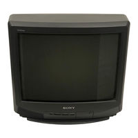 Sony KV-20R10 Service Manual