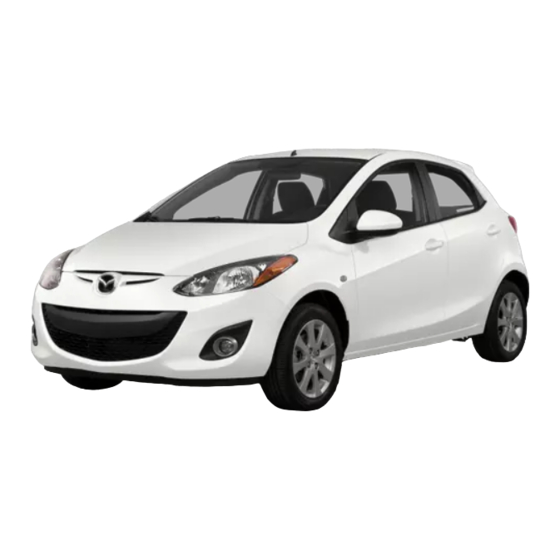 Mazda 2 2014 Owner's Manual