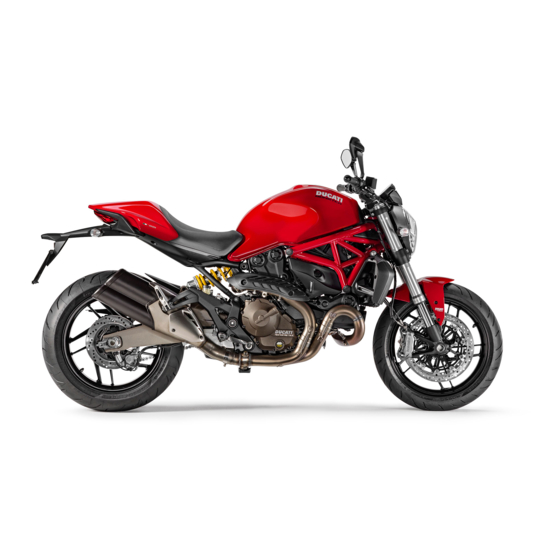 Ducati MONSTER 821 2016 Manuals