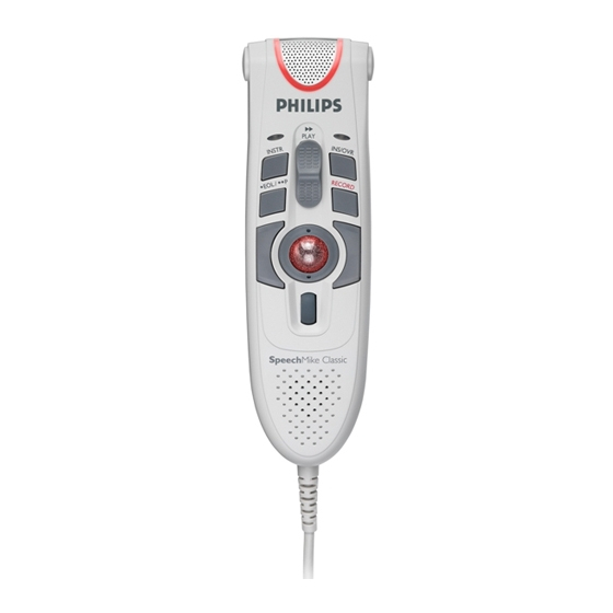Philips SpeechMike II LFH5274 Service Manual