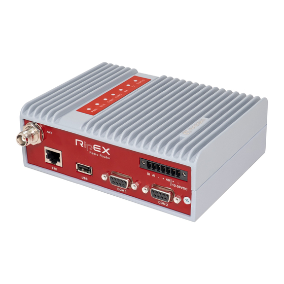 RACOM RipEX User Manual