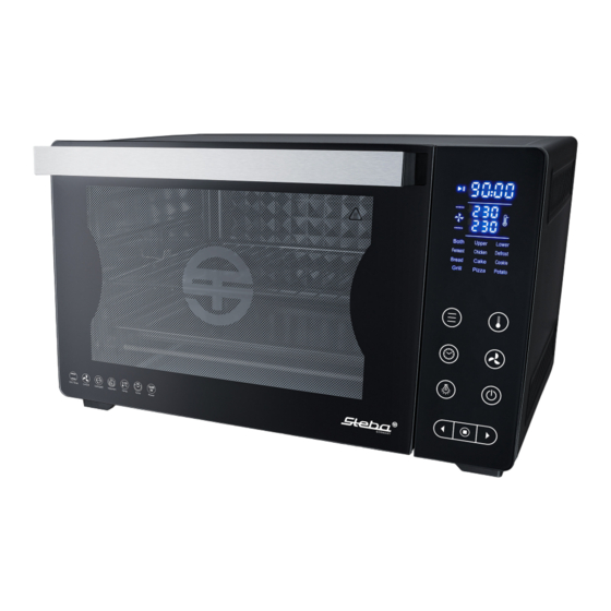 Steba KB E350 Instructions For Use Manual