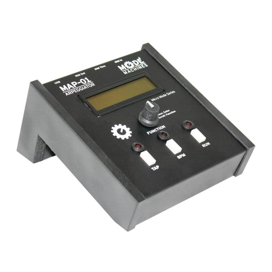 Mode Machines MAP-01 User Manual
