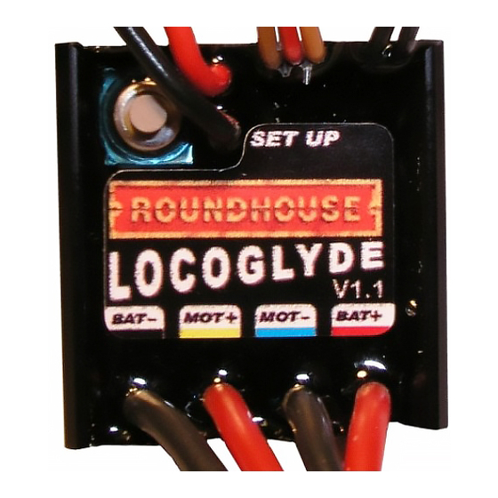 roundhouse LOCOGLYDE Quick Start Manual