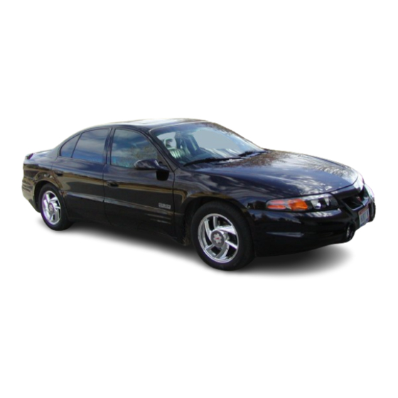 Pontiac 1998 Grand Prix Owner's Manual