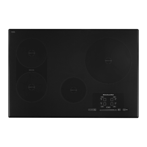 KitchenAid KICU509 Series Cooktop Manuals