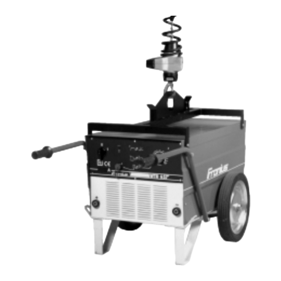 FRO­NIUS WTU 457 Operating Instructions, List Of Spare Parts