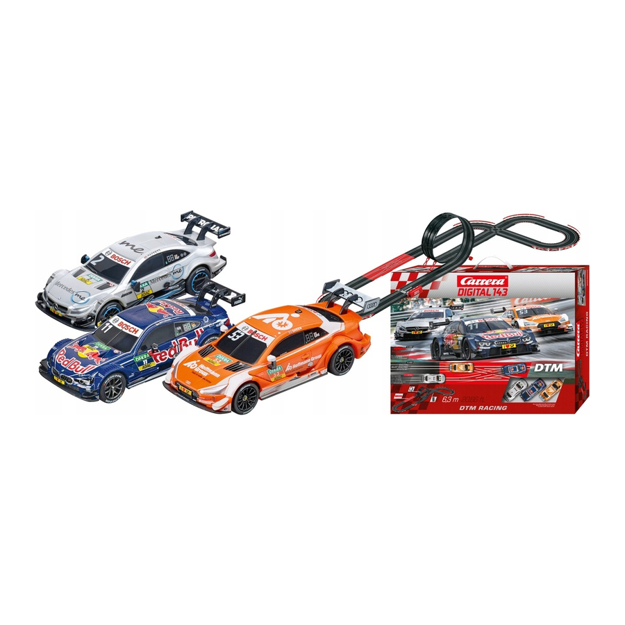 Carrera DIGITAL 143 DTM RACING Manual