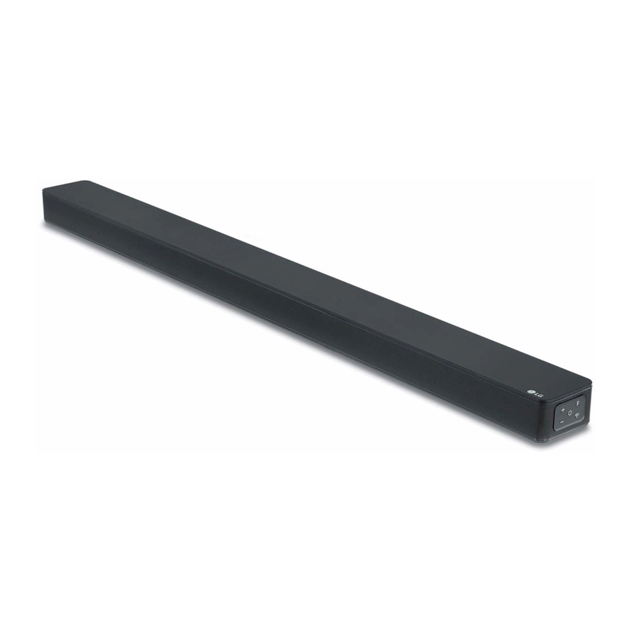 LG SK8Y - Wi-Fi Sound Bar Simple Manual