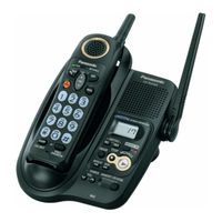 Panasonic KXTG2322 - 2.4 GHZ DIGITAL CDL PHONE Operating Instructions Manual