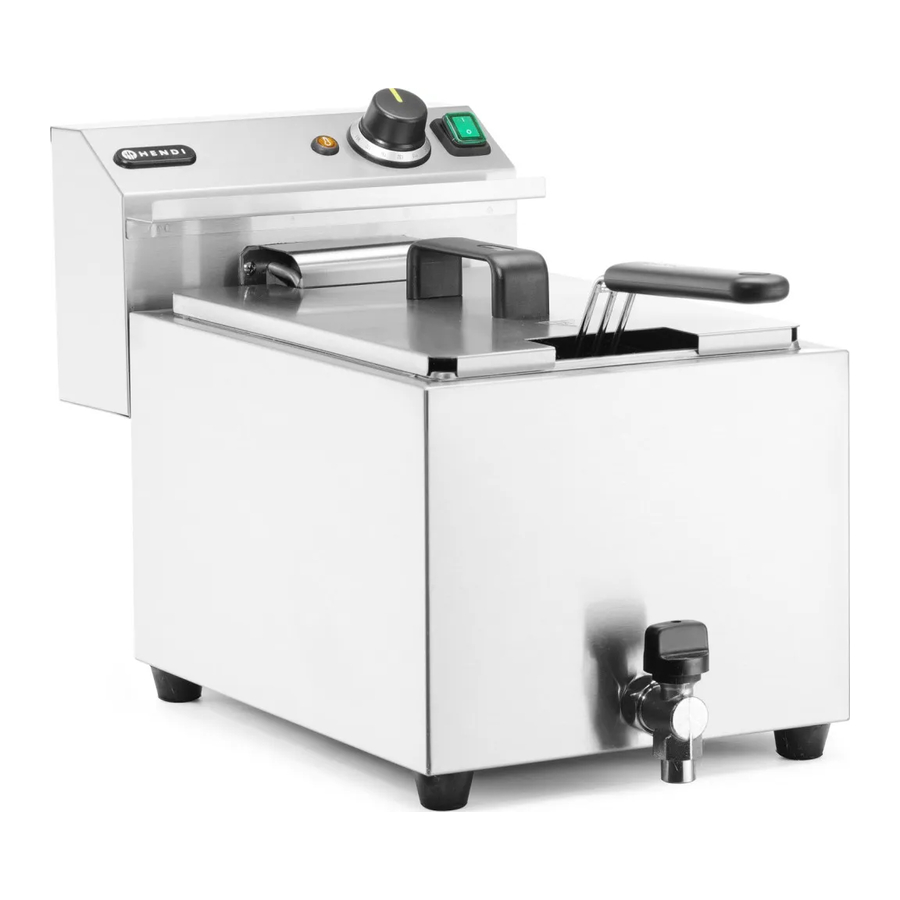 HENDI 209424 - DEEP FRYER Manual