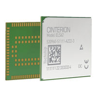 Telit Wireless Solutions Cinterion ELS62 Getting Started