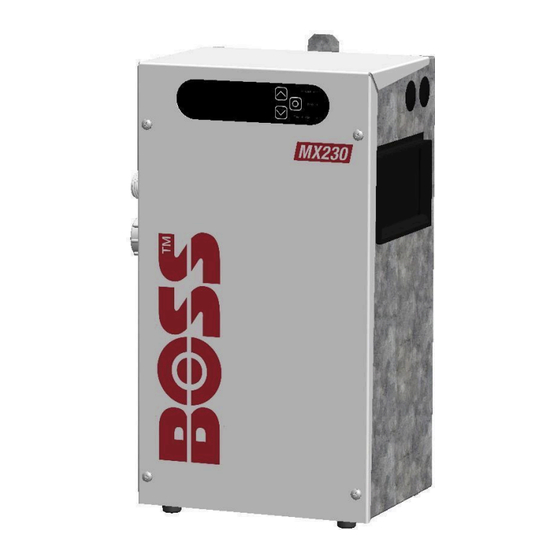 Boss MX130 Installation And Operating Manual