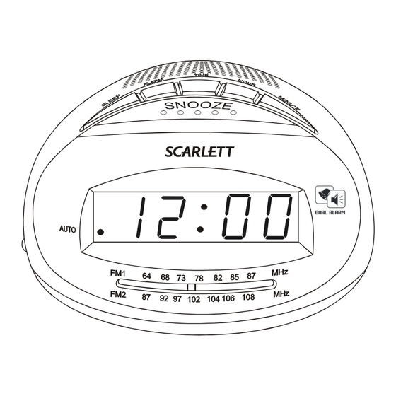 Scarlett SC-4009 Instruction Manual