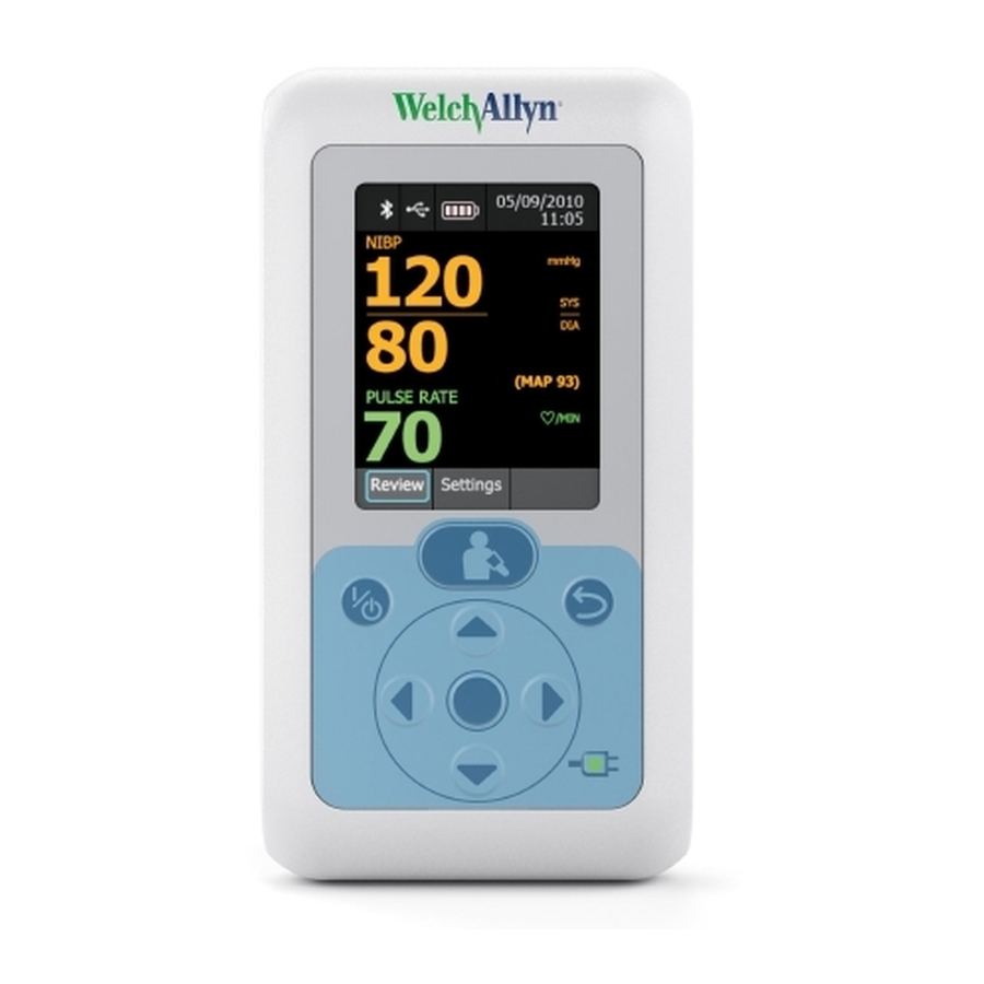 Welch Allyn Connex ProBP 3400 Manuals