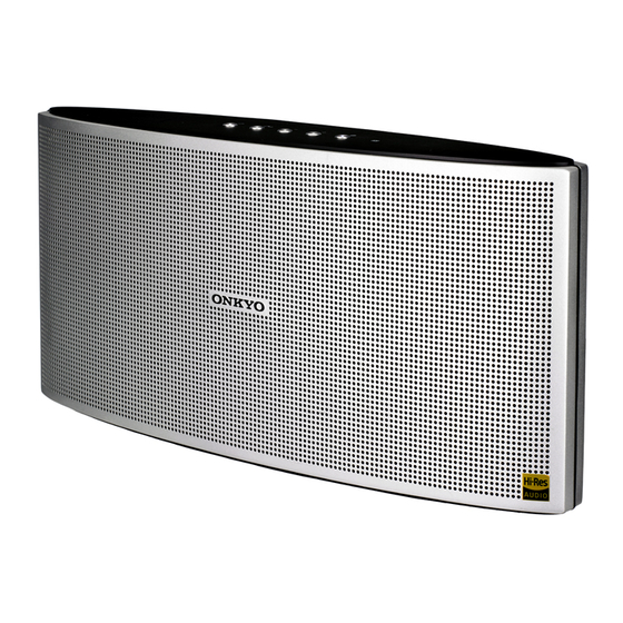 Onkyo X9 User Manual