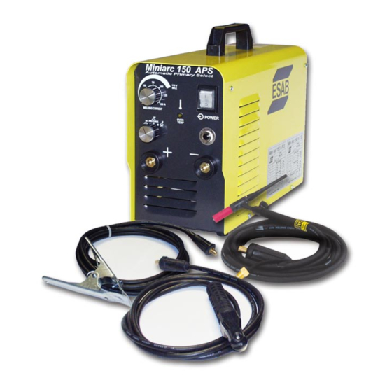ESAB Miniarc 150 Instruction Manual