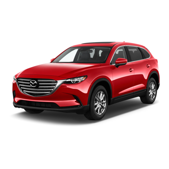 Mazda CX-9 2016 Owner's Manual