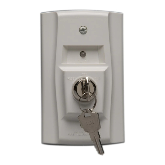 System Sensor RTS151KEY Installation And Maintenance Instructions