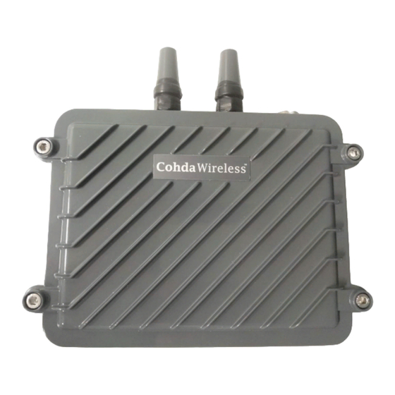Cohda Wireless MK5 RSU User Manual