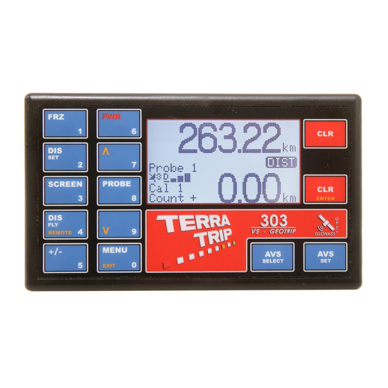 Terratrip GeoTrip Quick Start Manual