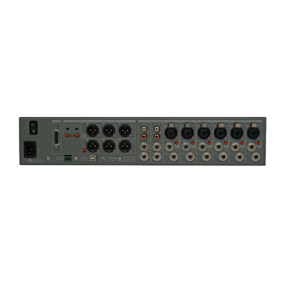 APB-DynaSonics ProSpec-2U6M2S Owner's Manual