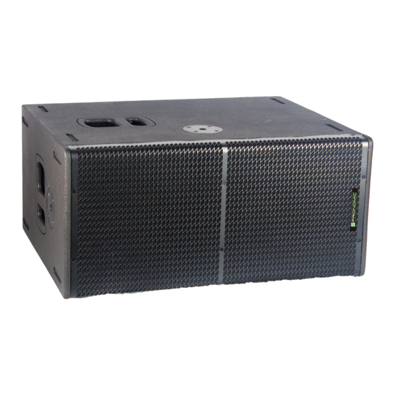 Pronomic V-Array Series Manual