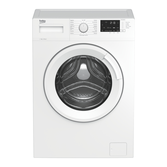 Beko WUX71032W/IT User Manual