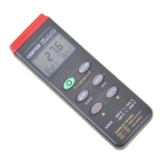 Center 305 Manual