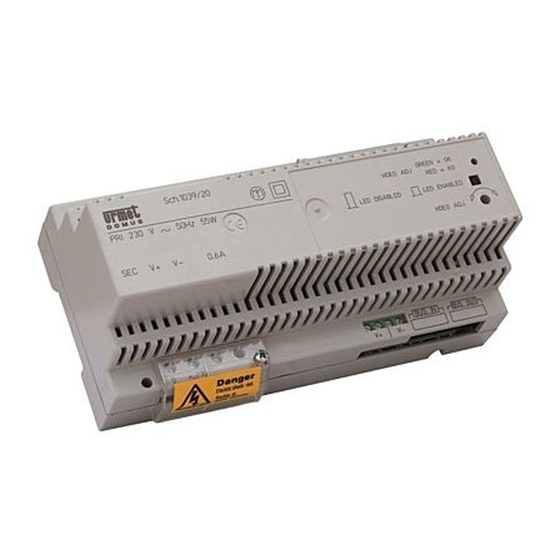 urmet domus IPervoice 1039 Manual
