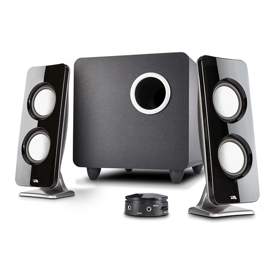 Cyber Acoustics CA-3610 Owner's Manual
