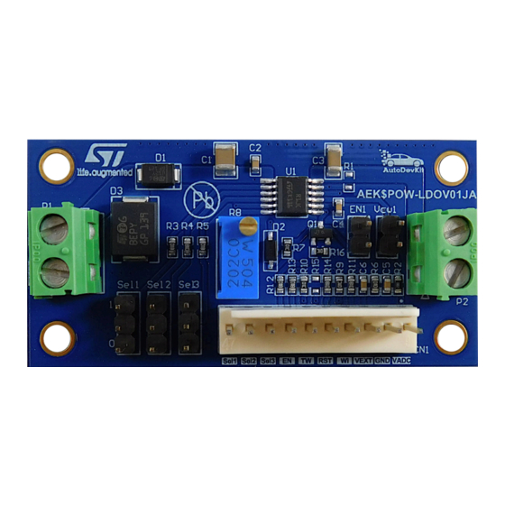 ST AEK-POW-LDOV01J User Manual