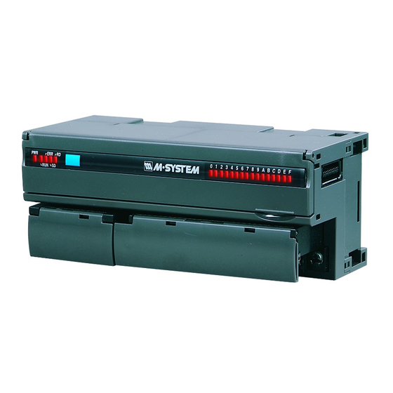 M-system R7M-RS4-R Instruction Manual