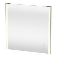 DURAVIT XSquare XS 7012 Installation Instructions Manual