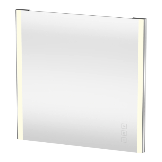 DURAVIT XSquare XS 7012 Installation Instructions Manual