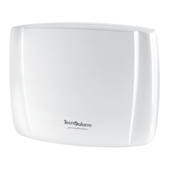 Tecnoalarm evolution EV 4-24 4G User Manual