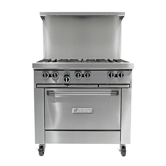 Garland G SERIES Installation And Operation Manual
