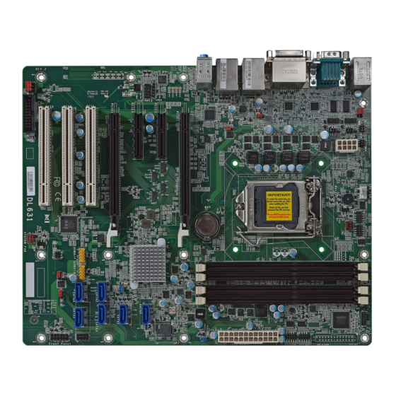 DFI DL631-C226 User Manual
