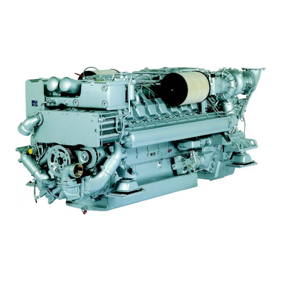 MTU 12V2000M91 Operating Instructions Manual