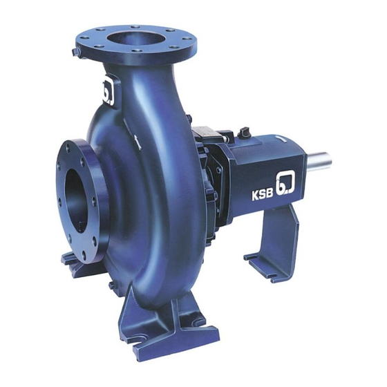 KSB Meganorm Operation Manual
