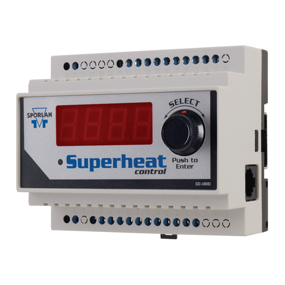 Parker Superheat Control Quick Reference Manual