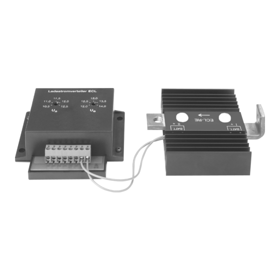 Waeco ECL-76 Installation And Operating Manual