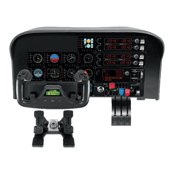 Logitech G FLIGHT INSTRUMENT PANEL User Manual
