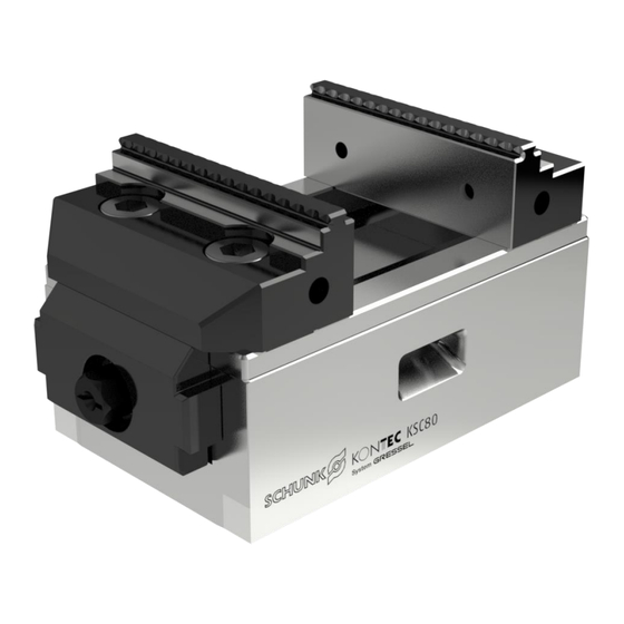 SCHUNK KSC 80 Series Installation And Operating Instruction