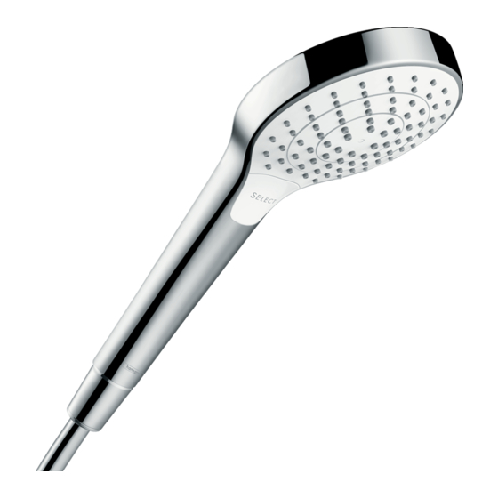 Hans Grohe Croma Select S Multi 26800400 Assembly Instructions Manual