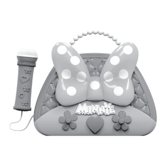 Disney Minnie MM-115 Manual