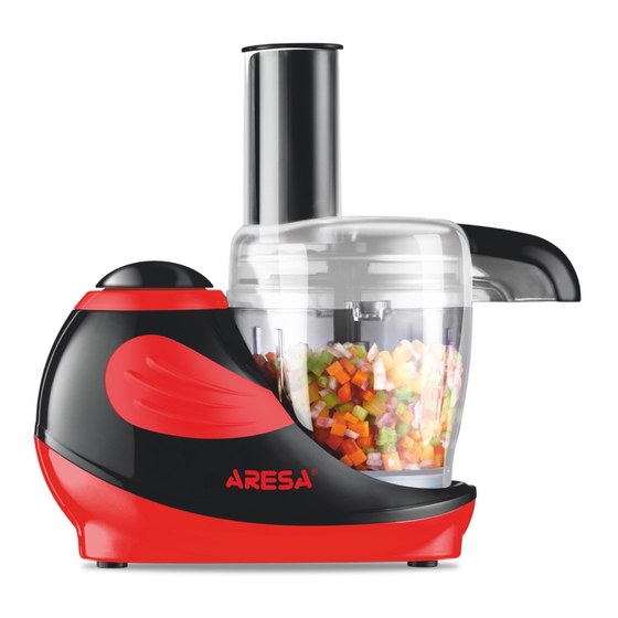 ARESA AR-1704 Food Processor Manuals