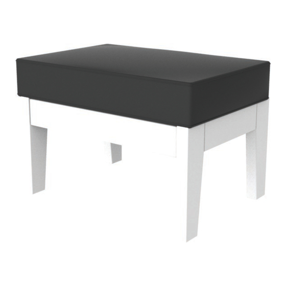 Seaside Casual DEX Ottoman 146 Assembly Instructions