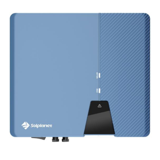 Solplanet ASW S-GW Series User Manual