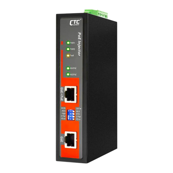 CTC Union INJ-IG60-24 Quick Installation Manual